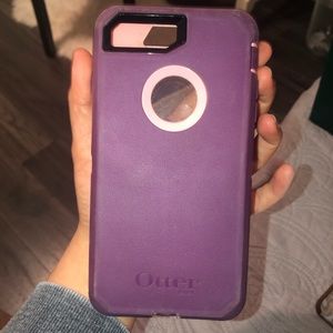 Pink & purple otter box